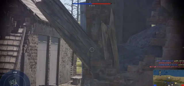 War Thunder gunner sight on ruins — in-game hotkeys guide cover image